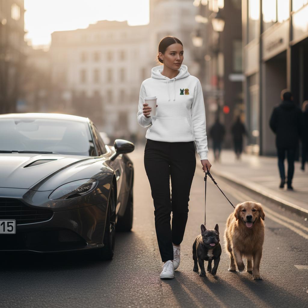 Frenchie & Golden Hoodie