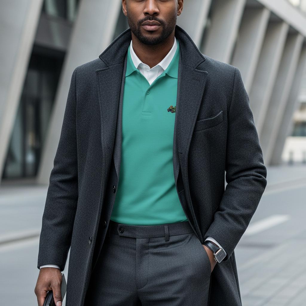 Golden & Frenchie Porsche Polo