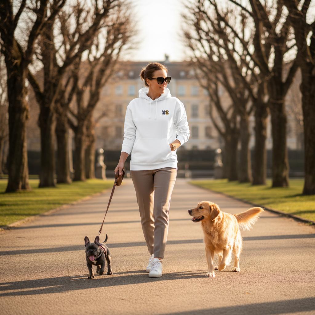 Frenchie & Golden Hoodie